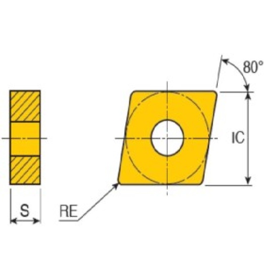 Большое фото товара - CNMG120412-ET, 000008023. Вариант №2