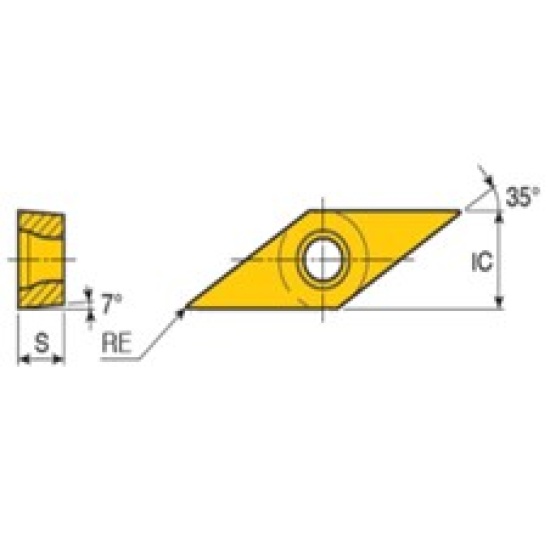 Большое фото товара - VCMT160408-PC, 000008194. Вариант №2