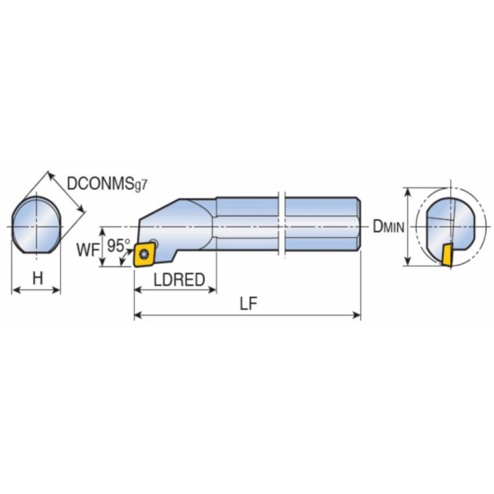 Большое фото товара - S40T SCLCR/L 12, C000103. Вариант №2