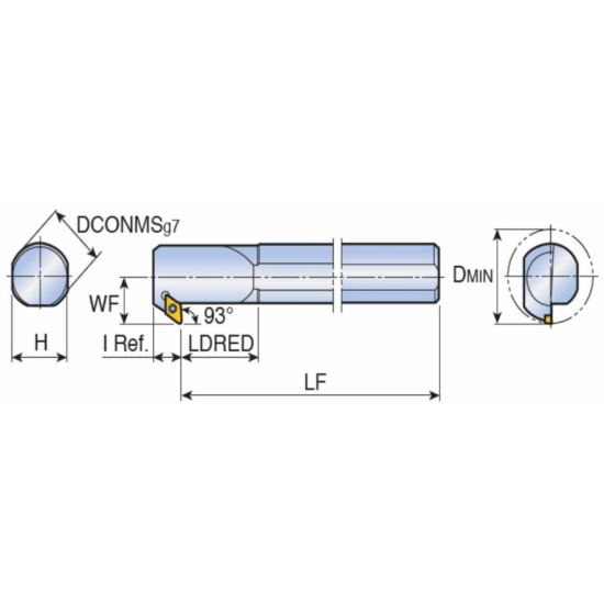 Большое фото товара - S32T SDZCR/L 11, C000115. Вариант №2
