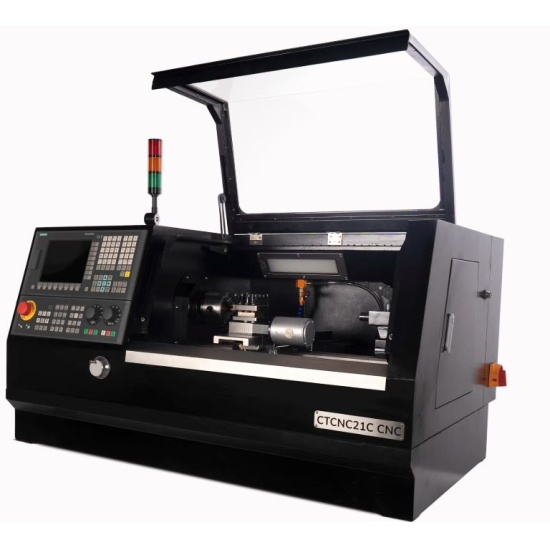 Большое фото товара - Станок токарный настольный с ЧПУ CTCNC21C (Siemens), MG1010003. Вариант №2