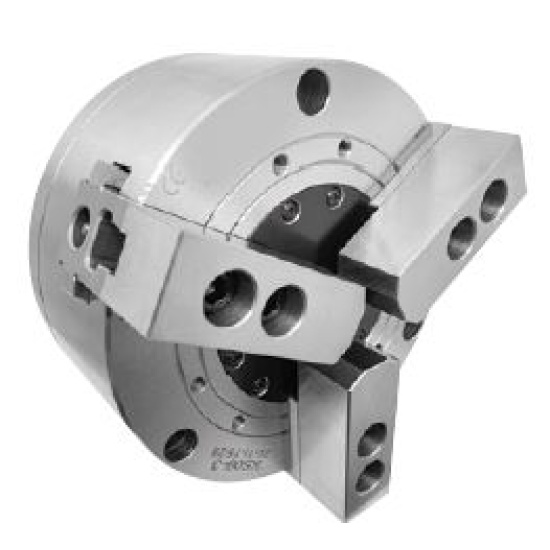 Большое фото товара - KS06-3, Трехкулачковый Цельный пневматический патрон, P010. Вариант №1