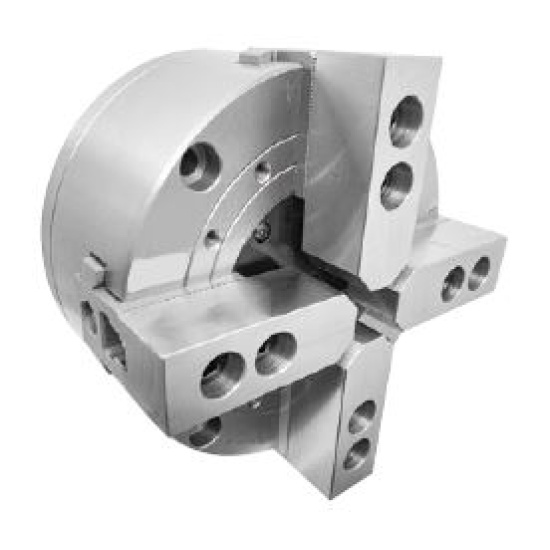 Большое фото товара - KS10-4, Четырехкулачковый Цельный пневматический патрон, P019. Вариант №1