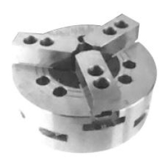 Большое фото товара - KT08D-3, Трехкулачковый Полый силовой патрон со сверхбольшим ходом, P085. Вариант №1