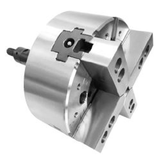 Большое фото товара - KY08-4, Четырехкулачковый Цельный силовой патрон, P107. Вариант №1