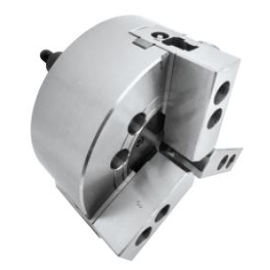 Большое фото товара - KY10L-3, Трехкулачковый Цельный силовой патрон с длинным ходом, P115. Вариант №1