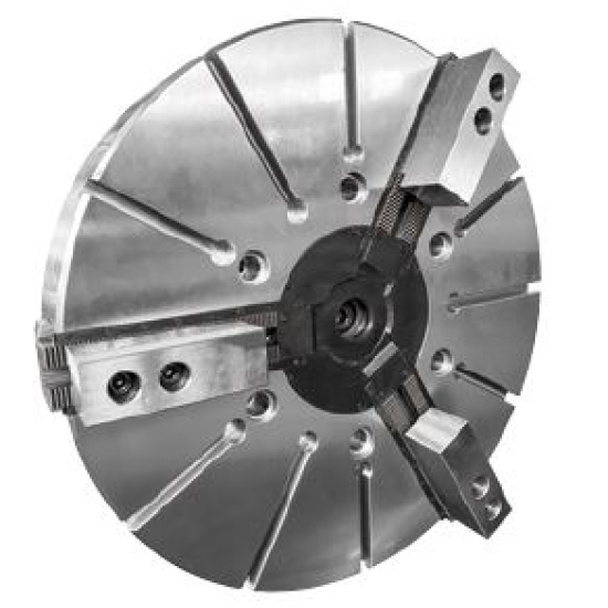 Большое фото товара - VL-55, Трехкулачковый Вертикальный токарный патрон (тип 2), P142. Вариант №1