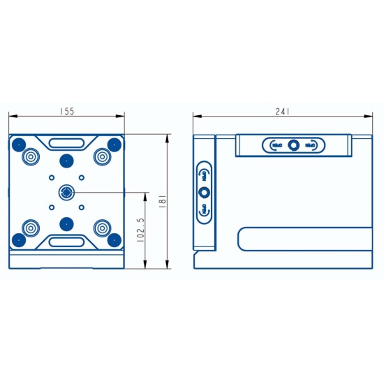 Большое фото товара - TS96-0090 0-90° Фиксатор Zero Point, ZP000039. Вариант №2